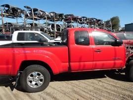 2006 Toyota Tacoma Red Extended Cab 2.7L MT 2WD #Z22974
